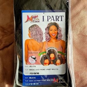 Magic Lace I Part Wig, style MLI316, Color FS1B/30